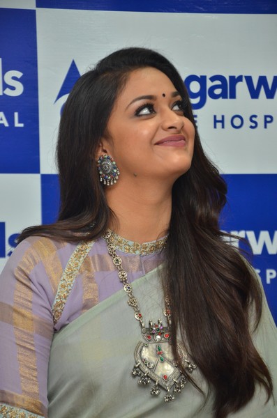 Actress Keerthi Suresh Launches Agarwal Eye Hospital -Photos ...