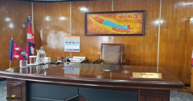 India’s new map response, Kathmandu Mayor placed ‘ Greater Nepal’ Map in his office