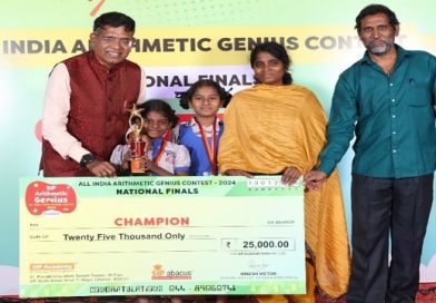 Two School Students from Tamil Nadu Won the Championship at National Finals of SIP Arithmetic Genius Contest held in Chennai