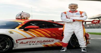 Ajith Kumar Arrives at Circuit de Spa in Belgium to Prepare for Upcoming Race
