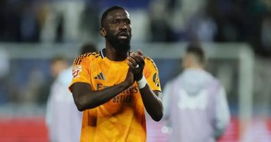 Real Madrid’s Antonio Rudiger Has Surgery, Likely to Miss Club World Cup