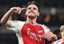 Rice’s Free-Kicks Propel Arsenal to First-Leg Victory Over Madrid in Champions League Quarterfinals